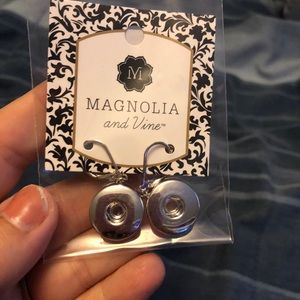 Magnolia and Vine earrings